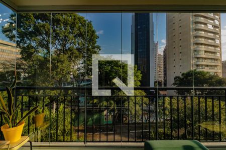 Varanda da Sala de apartamento para alugar com 1 quarto, 136m² em Vila Guarani (z Sul), São Paulo