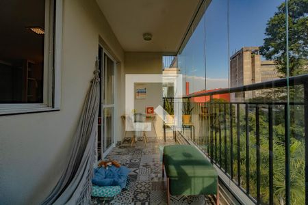 Varanda da Sala de apartamento para alugar com 1 quarto, 136m² em Vila Guarani (z Sul), São Paulo