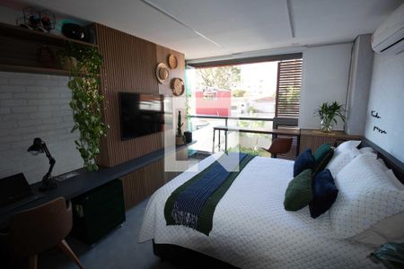 Studio à venda com 28m², 1 quarto e sem vaga Studio à venda com 28m², 1 quarto e sem vagaQuarto - sala