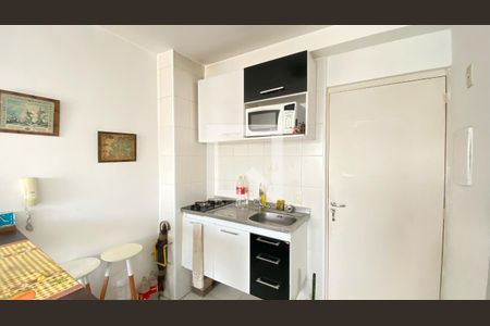 Cozinha de apartamento à venda com 1 quarto, 32m² em Brás, São Paulo