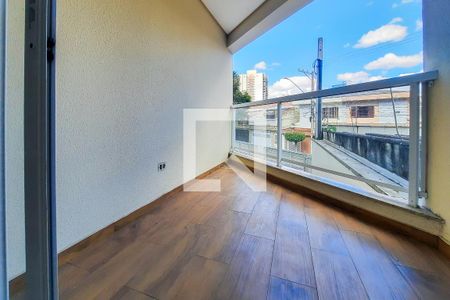 Varanda de apartamento à venda com 2 quartos, 65m² em Vila Caminho do Mar, São Bernardo do Campo