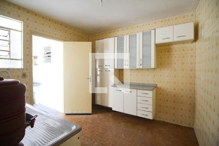 cozinha de casa para alugar com 1 quarto, 45m² em Vila Nivi, São Paulo