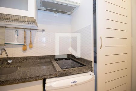 Studio para alugar com 34m², 1 quarto e 1 vaga Studio para alugar com 34m², 1 quarto e 1 vagaCozinha e Área de Serviço