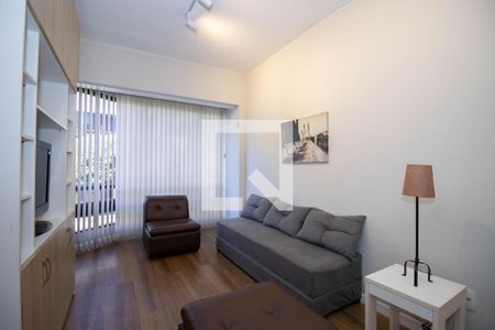 Sala de TV de kitnet/studio para alugar com 1 quarto, 34m² em Ccsw 5, Brasília