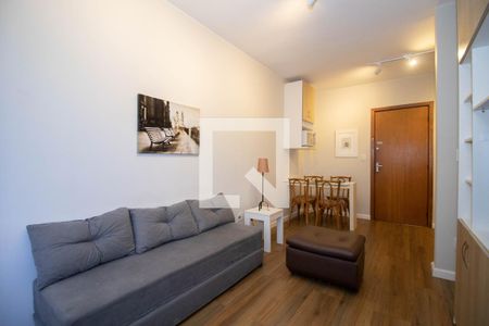 Sala de TV de kitnet/studio para alugar com 1 quarto, 34m² em Ccsw 5, Brasília