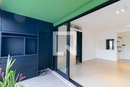 Varanda e Cozinha de apartamento à venda com 1 quarto, 50m² em Bela Vista, São Paulo