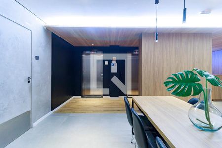 Studio para alugar com 26m², 1 quarto e sem vaga Studio para alugar com 26m², 1 quarto e sem vagaHall Social