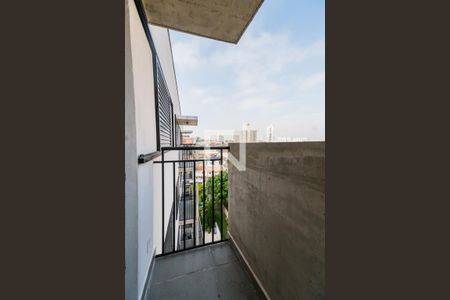 Varanda da Sala de apartamento à venda com 2 quartos, 37m² em Vila Valparaiso, Santo André