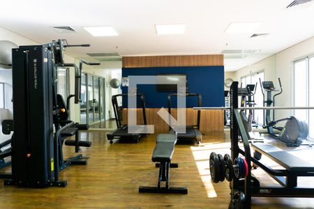 Apartamento para alugar com 44m², 1 quarto e sem vaga Apartamento para alugar com 44m², 1 quarto e sem vagaÁrea comum - Academia