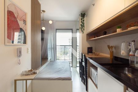 Studio de kitnet/studio para alugar com 1 quarto, 21m² em Moema, São Paulo
