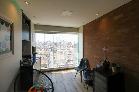 Varanda gourmet de apartamento à venda com 3 quartos, 85m² em Vila Prudente, São Paulo