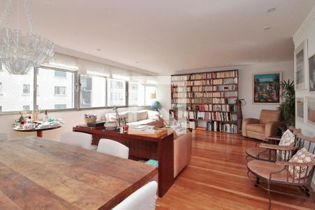 Sala de apartamento à venda com 3 quartos, 177m² em Higienópolis, São Paulo