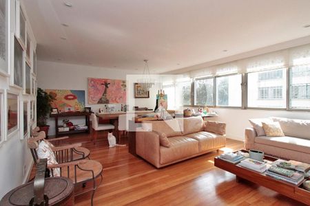 Sala de apartamento à venda com 3 quartos, 177m² em Higienópolis, São Paulo