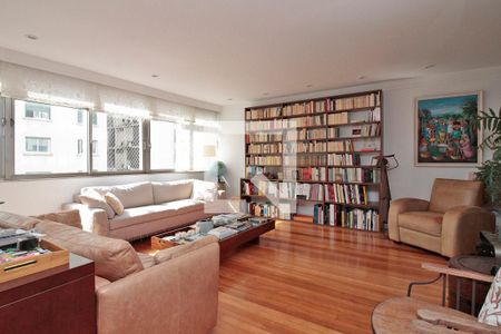 Sala de apartamento à venda com 3 quartos, 177m² em Higienópolis, São Paulo