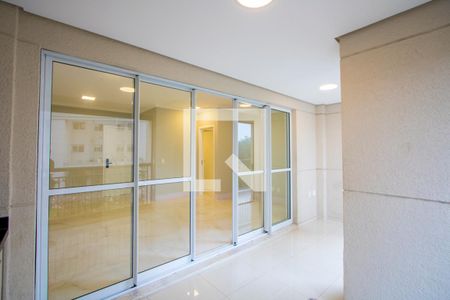 Varanda da sala de apartamento para alugar com 3 quartos, 92m² em Vila Gilda , Santo André