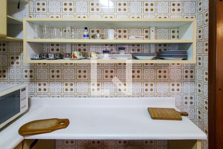 Apartamento para alugar com 70m², 1 quarto e 1 vagaDetalhe da cozinha