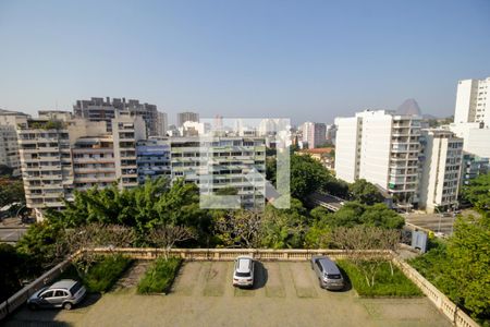 Vista da Sala de apartamento para alugar com 1 quarto, 70m² em Laranjeiras, Rio de Janeiro
