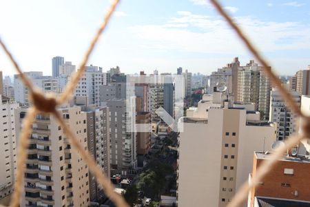 Vista da Varanda da Sala 1 de apartamento à venda com 3 quartos, 150m² em Cambuí, Campinas