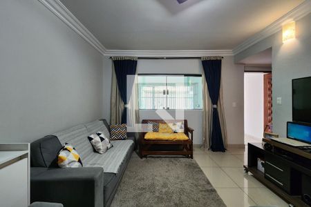 Sala de casa à venda com 3 quartos, 142m² em Santa Maria, São Caetano do Sul