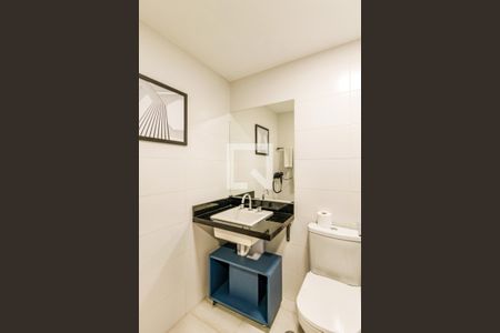 Studio para alugar com 26m², 1 quarto e sem vaga Studio para alugar com 26m², 1 quarto e sem vagaBanheiro