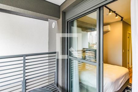 Studio para alugar com 26m², 1 quarto e sem vaga Studio para alugar com 26m², 1 quarto e sem vagaVaranda