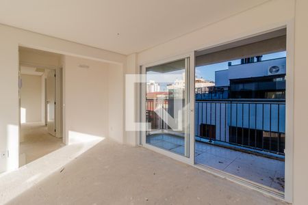 Sala / Cozinha de apartamento à venda com 2 quartos, 6669m² em Menino Deus, Porto Alegre