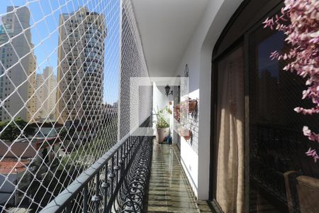 Varanda da Sala de apartamento à venda com 4 quartos, 268m² em Santana, São Paulo