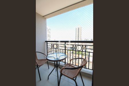 Varanda da Sala de apartamento à venda com 2 quartos, 54m² em Quarta Parada, São Paulo