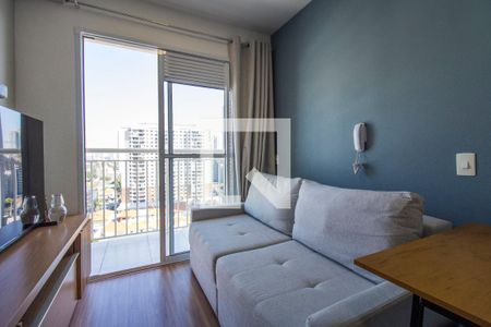 Sala de apartamento para alugar com 1 quarto, 28m² em Bom Retiro, São Paulo