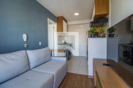 Sala de apartamento para alugar com 1 quarto, 28m² em Bom Retiro, São Paulo