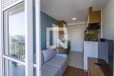 Sala de apartamento para alugar com 1 quarto, 28m² em Bom Retiro, São Paulo