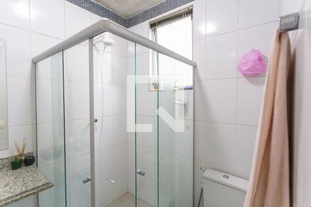 Banheiro da Suíte de apartamento à venda com 5 quartos, 186m² em Centro, Belo Horizonte