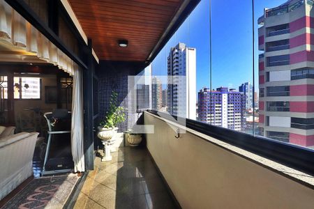 Varanda da Sala de apartamento para alugar com 4 quartos, 266m² em Jardim, Santo André