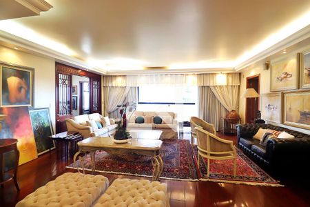 Sala de apartamento para alugar com 4 quartos, 266m² em Jardim, Santo André