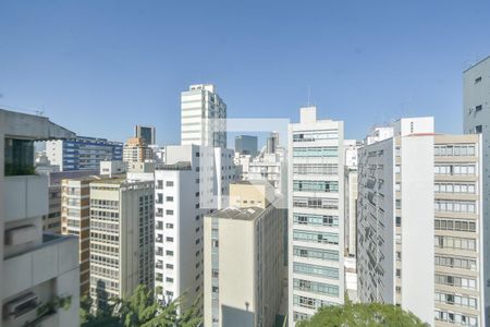 Vista da Sala de apartamento para alugar com 3 quartos, 250m² em Higienópolis, São Paulo