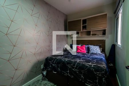 Suíte 1 de apartamento à venda com 2 quartos, 50m² em Vila Guiomar, Santo André