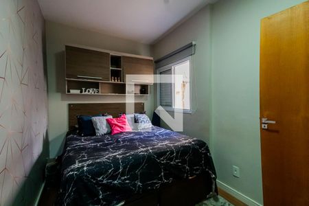 Suíte 1 de apartamento à venda com 2 quartos, 50m² em Vila Guiomar, Santo André