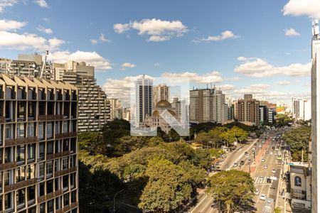 Vista do Studio de kitnet/studio para alugar com 1 quarto, 22m² em Paraíso, São Paulo