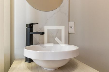 Banheiro - Torneira de kitnet/studio para alugar com 1 quarto, 22m² em Paraíso, São Paulo