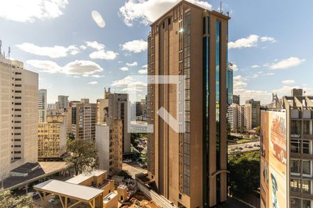 Vista  de kitnet/studio para alugar com 1 quarto, 22m² em Paraíso, São Paulo