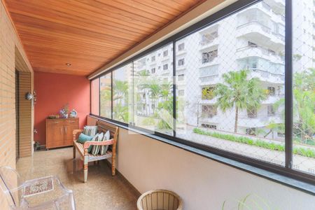 Varanda da Sala de apartamento para alugar com 3 quartos, 190m² em Campo Belo, São Paulo