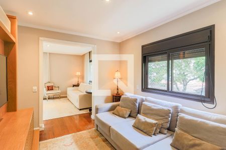 Sala de TV de apartamento para alugar com 3 quartos, 190m² em Campo Belo, São Paulo