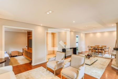 Sala de apartamento para alugar com 3 quartos, 190m² em Campo Belo, São Paulo