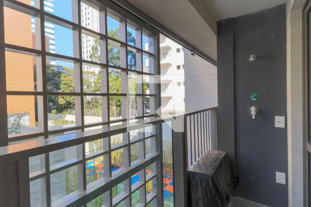 Varanda de kitnet/studio para alugar com 1 quarto, 24m² em Campo Belo, São Paulo