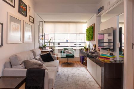 Sala de apartamento à venda com 3 quartos, 80m² em Boa Vista, Porto Alegre