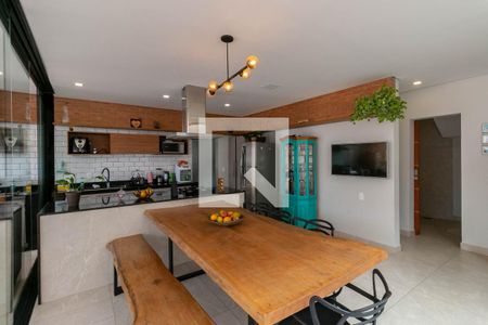 Espaço Gourmet de casa à venda com 5 quartos, 300m² em Carlos Prates, Belo Horizonte