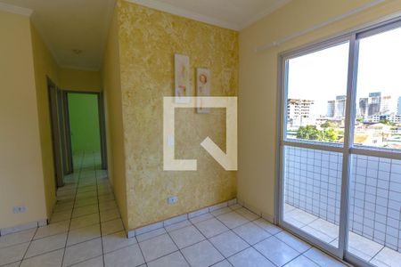 Sala de apartamento para alugar com 2 quartos, 52m² em Canto do Forte, Praia Grande