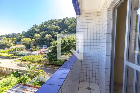 Varanda da Sala de apartamento para alugar com 2 quartos, 52m² em Canto do Forte, Praia Grande
