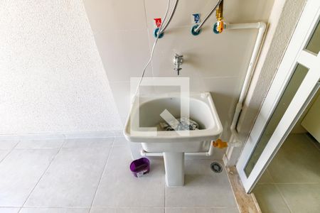 Apartamento à venda com 76m², 3 quartos e 2 vagasDetalhe da area de serviço