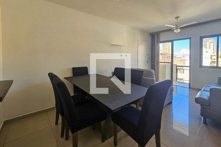 Sala de apartamento para alugar com 3 quartos, 90m² em Balneario Cidade Atlantica, Guarujá